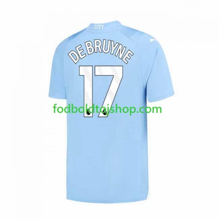 Manchester City Kevin De Bruyne 17 Hjemme trøje 2023-24 S/S